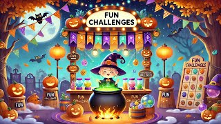 Spooky AEIOU Phonics Song for Kids  Halloween Fun [upl. by Aitekram]