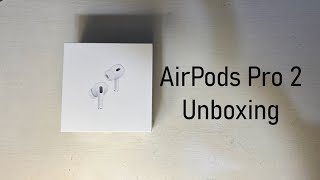 AirPods Pro 2 Unboxing ASMR [upl. by Larimor]