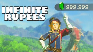 How to do the Infinite Rupee Glitch in Zelda BoTW [upl. by Lilyan]