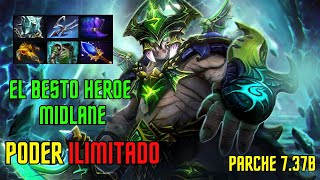 UNDERLOD MID LANE  Dota 2  737b  PODER ILIMITADO [upl. by Koorb]