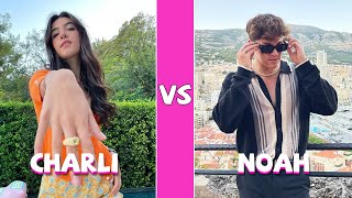 Charli D’amelio Vs Noah Beck TikTok Dances Compilation [upl. by Luben727]