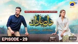 Dil enadan episode 29 ENG SUB Mikaal ZulfiqurAmar khan Ali Abbas 19th November [upl. by Malha236]