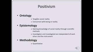 Research Paradigms  Philosophy of Research [upl. by Kelcie]