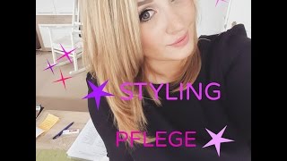 Aktuelle Styling und Pflege RoutineFür lange und kurze Haare [upl. by Adnema]