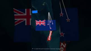 Australia vs New Zealand Flag  Why So Similar shorts [upl. by Halimeda]