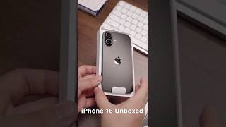 iPhone 16 Unboxing  First Look 🤯 [upl. by Sieber915]