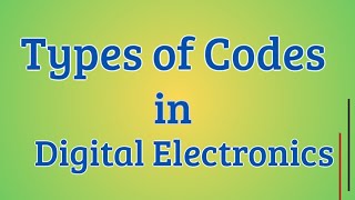 Types of Codesnonweighted codesdedsddldece [upl. by Ennaerb]