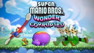 Super Mario Bros Wonder But It Progressively Gets More Corrupted [upl. by Ingaborg]