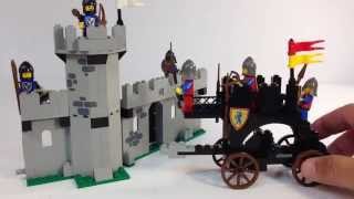 LEGOLAND Castle System 6062 Battering Ram  Classic 1987 LEGO set [upl. by Tnahsin861]