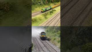 🚆 modelrailway fairwoodjunction trainspotting comparison short GWR railways freight train 🚆 [upl. by Nide950]