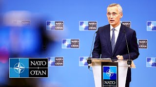 NATO Secretary General Press Conference at Foreign Ministers Meeting 03 APR 2024 [upl. by Eednarb]