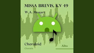 Missa Brevis KV 49 Credo Voice with metronome [upl. by Gainer]