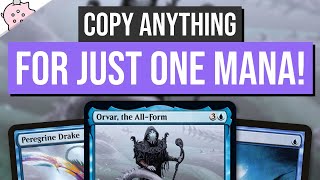 Copy Anything for Just One Mana  Orvar the AllForm  Kaldheim Spoiler  EDH  MTG  Commander [upl. by Yeltnarb758]