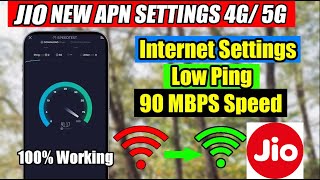 Jio APN Settings 2024  Jio Network Problem Solution  Jio Net Speed Setting  Jio 4g 5g Settings [upl. by Maleen929]