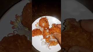 cha er Sathe pakora😋shortvideo [upl. by Nosle]