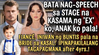 FULL STORY FIANCÉINIWAN NG BUNTIS NA BRIDE SA KASALNAKITA BIGLA ANG KAMUKHANG BATA AT EX SA STAGE [upl. by Oirom717]