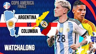 🎥 LIVE Copa America 2024 Final  Argentina vs Colombia [upl. by Ahtabat]