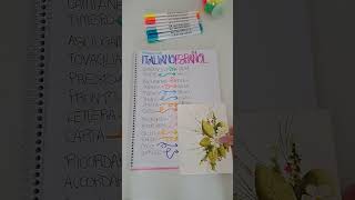 Imparare lo spagnolo 🇪🇦 Aprender italiano 🇮🇹 languagelearning learnspanish learnitalian [upl. by Adolpho189]