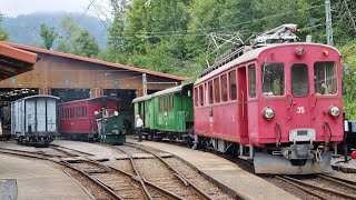 BlonayChamby Museumsbahn  Chemins de fer Museé BlonayChamby [upl. by Aaron158]