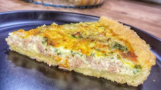 La quiche au thon  recette facile et rapide [upl. by Callan]