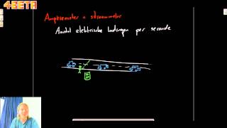 Aansluiten van een stroommeter amperemeter in theorie [upl. by Inglis]