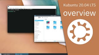 Kubuntu 2004 LTS overview  Making your PC friendly [upl. by Olnay]