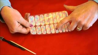 Jamberry Nails Application Tips and Tricks [upl. by Tserof]