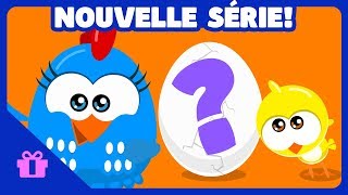 Poulette Petit Pois Mini  Oeuf Surprise  Parapluie  Dessin Animé pour Bébés [upl. by Uttasta]