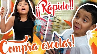 Compra FLASH de MATERIAL ESCOLAR 🏫😲🔥 [upl. by Messere176]