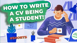 How to write a CV being a student Shorts [upl. by Eniamret]