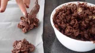 Enjambres de cereales con chocolate [upl. by Ajaj]