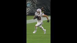 Chase Brown rushes for a 15yard Gain vs Jacksonville Jaguars [upl. by Aspia141]