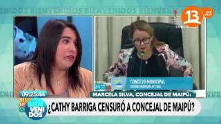 ¿Cathy Barriga censuró a concejala Parte 4  Bienvenidos [upl. by Combs622]