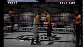 WCWNWO Thunder KroniK vs Hart Foundation [upl. by Meir]