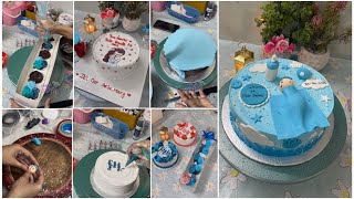 Semi Fondant Cakes  Fondant work kese krti hu  questions k Answer milengey aj  Vlogs with Safia [upl. by Carlotta]