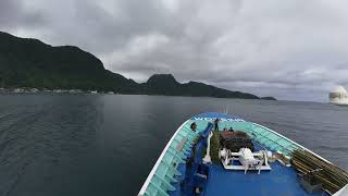 Leaving Pago Pago American Samoa for Tuna Fishing [upl. by Hall619]