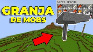 ✅COMO HACER UNA GRANJA DE EXPERIENCIA EN MINECRAFT [upl. by Truitt]