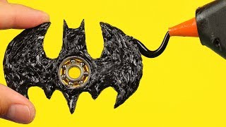 How To Make A Batman Fidget Spinner [upl. by Marthe565]