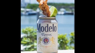 Cerveza Modelada con Camarones [upl. by Cleveland382]