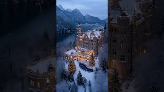 A dream castle in the Christmas lights amazing place [upl. by Aymik]