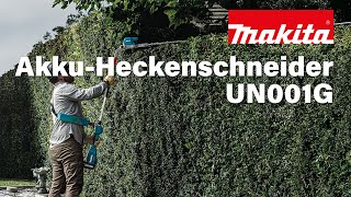 Makita AkkuHeckenschneider UN001G [upl. by Myrtia]