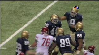 Notre Dame vs Washington State 2009 Highlights [upl. by Edorej923]