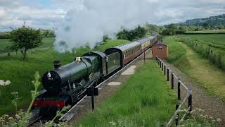 Foremarke Hall through Hayles Abbey Halt May 2024 [upl. by Lumbye]