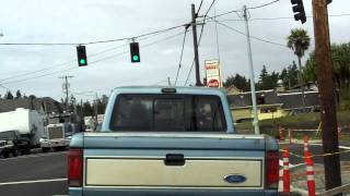 Oregons US 101 Bandon Coos Bay North Bend Reedsport Time Lapse Drive [upl. by Nauqat28]