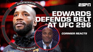 DC says Leon Edwards’ UFC 296 win vs Colby Covington left fans wanting more  SportsCenter [upl. by Sesom990]