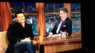 David Boreanaz on Craig Ferguson Part 1 Feb 5 2013 [upl. by Seigel]