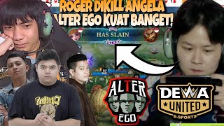 KITING ALTER EGO TERLALU GILA  ROGER DIKILL ANGELA REKT  ALTER EGO VS DEWA MATCH 2  MPL S13 [upl. by Alyn40]