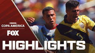 Ecuador vs Venezuela Highlights  2024 Copa América [upl. by Eelsew]