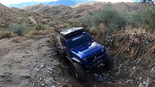 Reaching a campground in Phoenix before hitting Backway to Crown King  Jeep Badge of Honor Trail [upl. by Cha657]