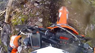 KTM 690 Enduro R in Tamihi Single Track [upl. by Valenta]